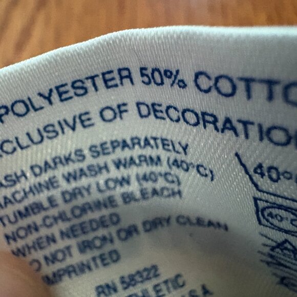 Vintage Mens Bike 1991 Minnesota North Stars Black Sweatshirt Size Large - Picture 5 of 6